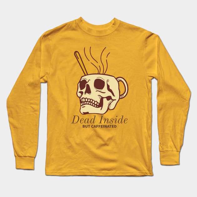 Dead Inside Long Sleeve T-Shirt by Nixart